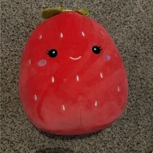 Cute Red Strawberry Plush Toy